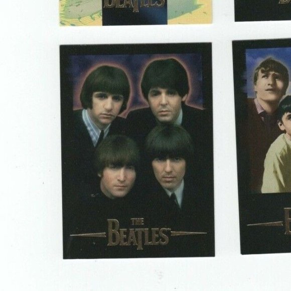 4 Mint Condition Apple Corps LTD Sports Time Inc Vintage 96 Beatles Trading Card - Picture 8 of 10